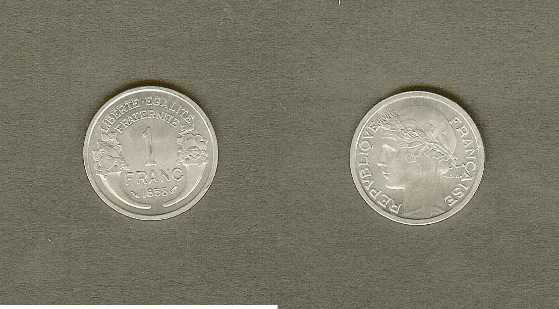 1 franc Morlon, légère 1958 F.221/21 FDC